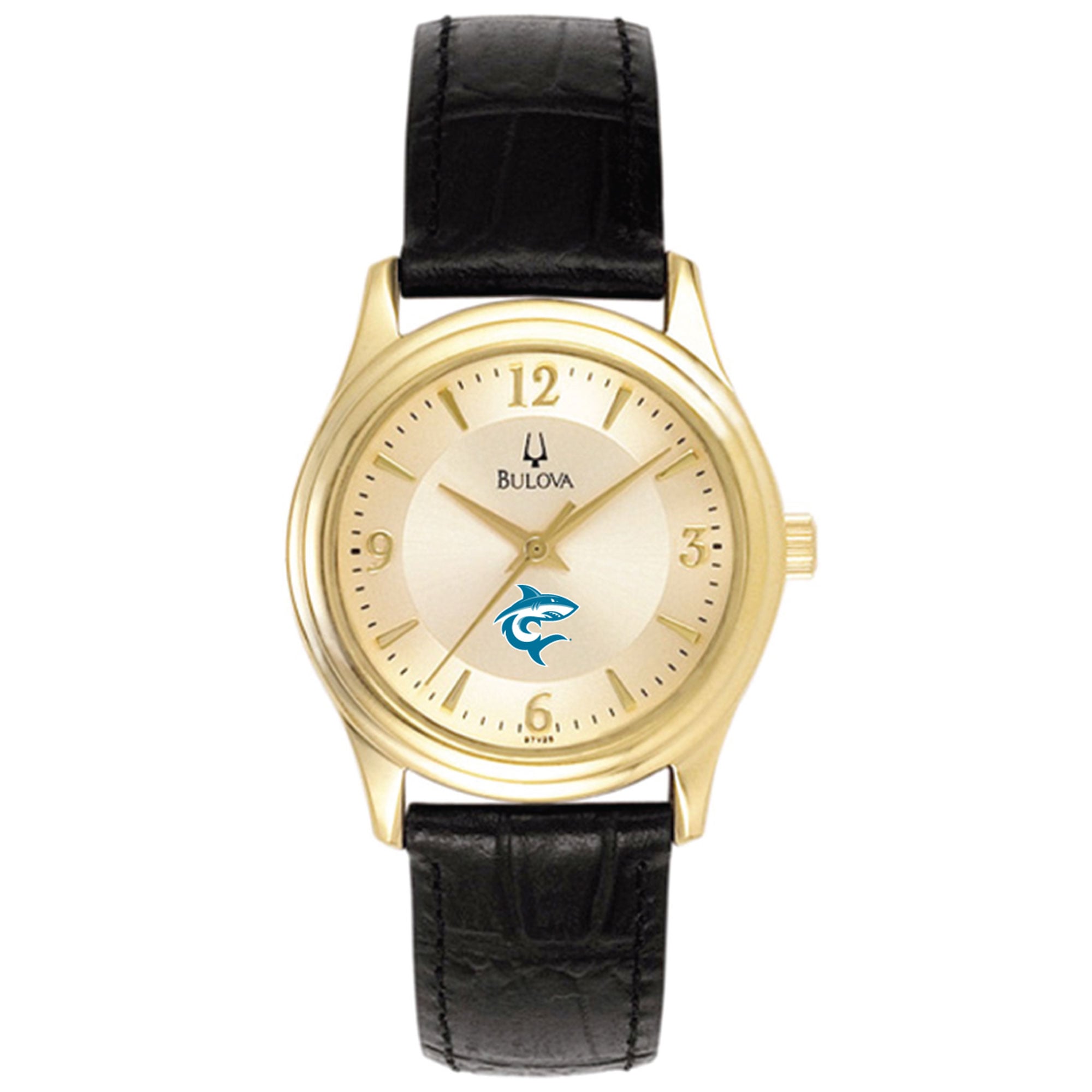 Bulova Hawaii Pacific Sharks Women's Gold/Black Stainless Steel Watch ...