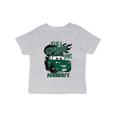 Hawaii Rainbow Warriors Vive La Fete Infant Full Speed T-Shirt - Gray