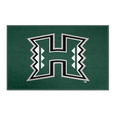 Hawaii Rainbow Warriors Logo Brands 19" x 30" Starter Mat