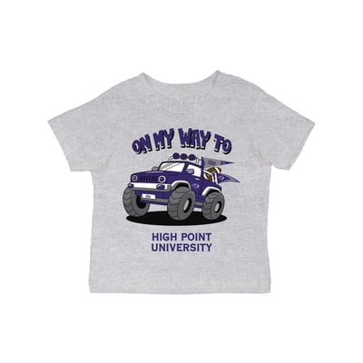 High Point Panthers Vive La Fete Infant On My Way T-Shirt - Gray