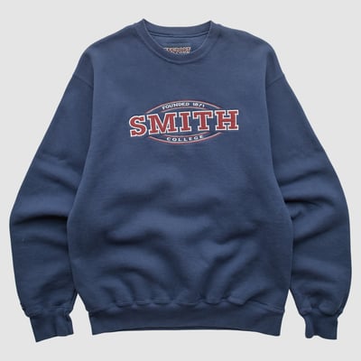 Hobart & William Smith Colleges Jansport 2000s Pullover Sweatshirt - Blue - XXS by Fanatics Real Vintage