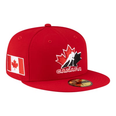 Hockey Canada New Era 59FIFTY Fitted Hat - Red