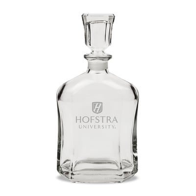 Hofstra University Pride 23.75oz. Crystal Whisky Decanter