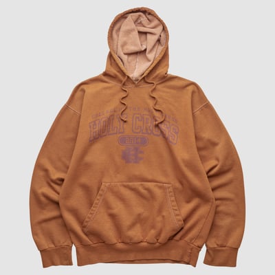 Holy Cross Crusaders MV Sport 2014 Hooded Pullover Sweatshirt - Clay - XS by Fanatics Real Vintage