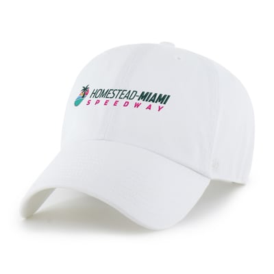 Homestead-Miami Speedway '47 Clean Up Adjustable Hat - White