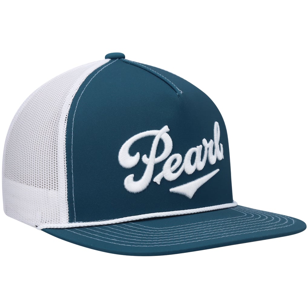 HOOey Pearl Trucker Snapback Hat - Teal/White