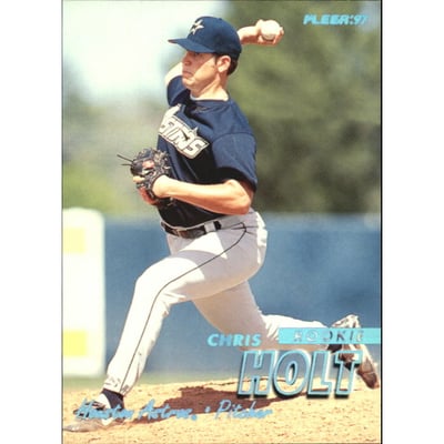1997 Fleer Tiffany #628 Chris Holt