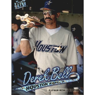 1997 Ultra Platinum Medallion #205 Derek Bell