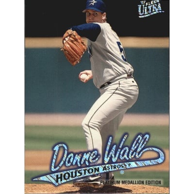 1997 Ultra Platinum Medallion #213 Donne Wall