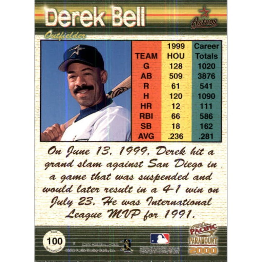 2000 Paramount Premiere Date #100 Derek Bell