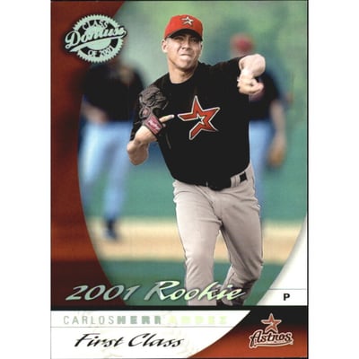 2001 Donruss Class of 2001 First Class #134 Carlos Hernandez