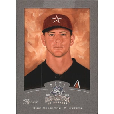 2002 Diamond Kings Silver Foil #154 Kirk Saarloos