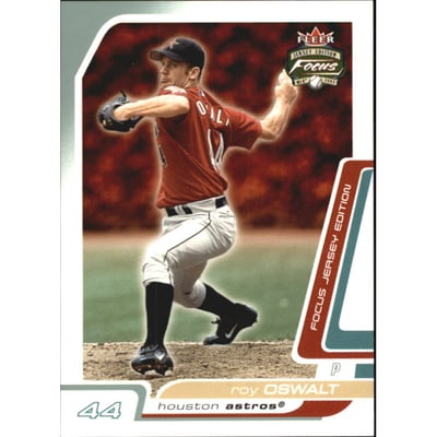 2003 Fleer Focus JE Century Parallel #12 Roy Oswalt/144