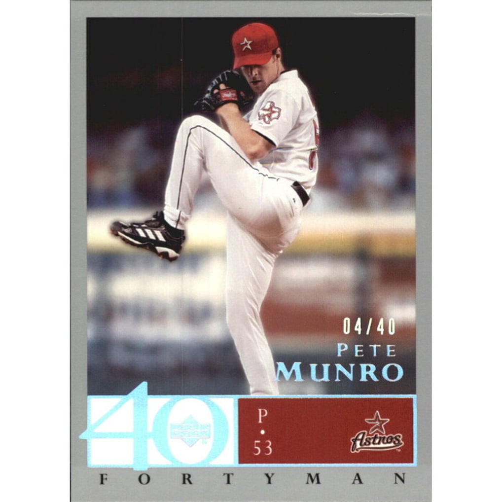 2003 Upper Deck 40-Man Rainbow #363 Pete Munro