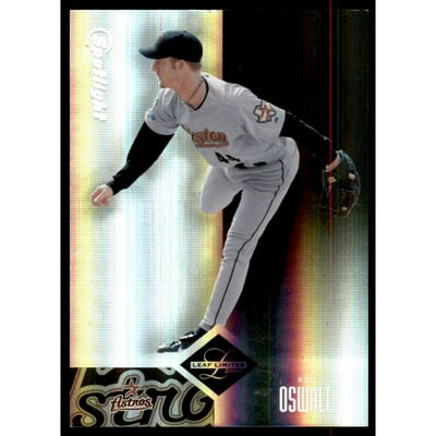 2004 Leaf Limited Silver Spotlight #137 Roy Oswalt A