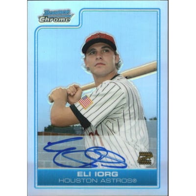 2006 Bowman Chrome Prospects Refractors #BC236 Eli Iorg AU
