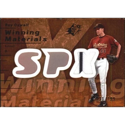 2007 SPx Winning Materials 199 Bronze #RO Roy Oswalt/199