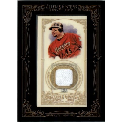 2012 Topps Allen and Ginter Relics #CL Carlos Lee