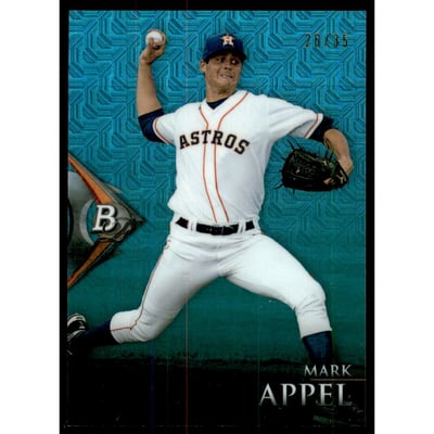 2014 Bowman Platinum Chrome Prospects Japan Fractors #BPCP70 Mark Appel
