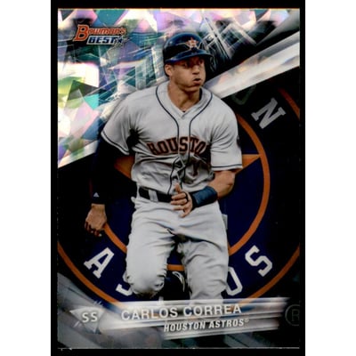 2016 Bowman's Best Atomic Refractors #8 Carlos Correa