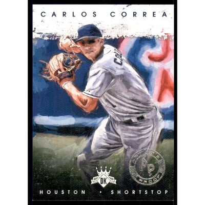 2016 Diamond Kings Artist's Proofs Silver #122 Carlos Correa