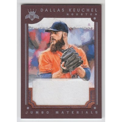 2016 Diamond Kings DK Jumbo Materials Framed #DKJMDK Dallas Keuchel/49