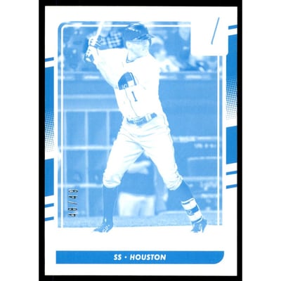 2016 Donruss Test Proof Cyan #59 Carlos Correa
