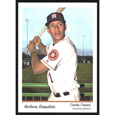 2016 Topps Archives Snapshots #ASCC Carlos Correa