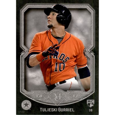 2017 Topps Museum Collection 5x7 #99 Yulieski Gurriel