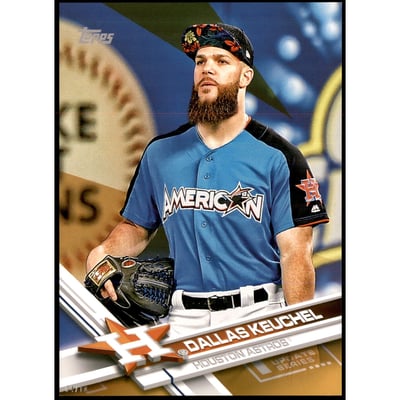 2017 Topps Update 5x7 Gold #US132 Dallas Keuchel