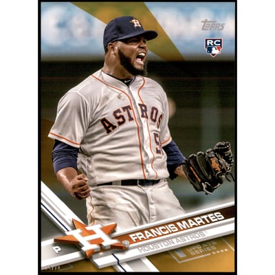 2017 Topps Update 5x7 Gold #US258 Francis Martes