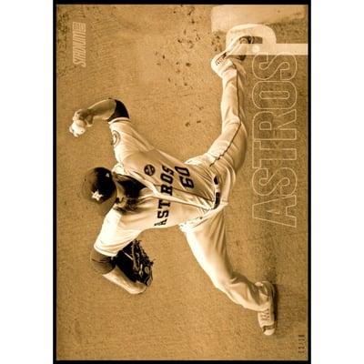 2018 Stadium Club 5x7 Gold #46 Dallas Keuchel