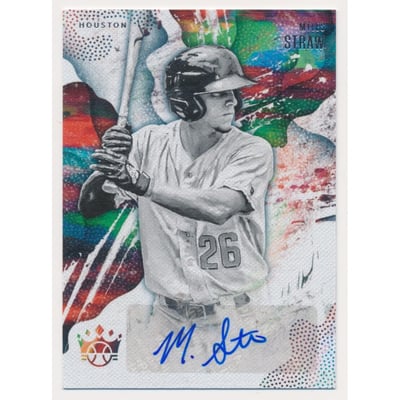 2019 Diamond Kings DK Signatures #37 Myles Straw