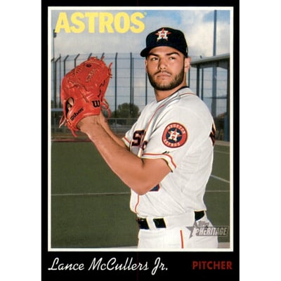 2019 Topps Heritage Black Border #113 Lance McCullers Jr.