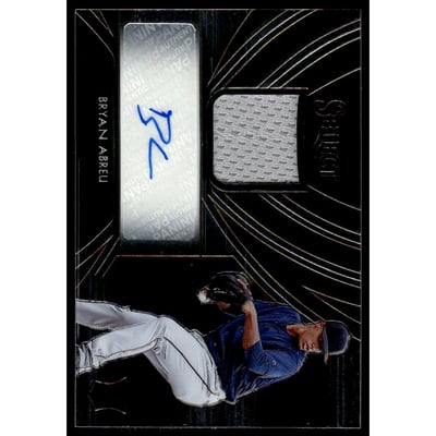 2020 Select Rookie Jersey Autographs #30 Bryan Abreu/209