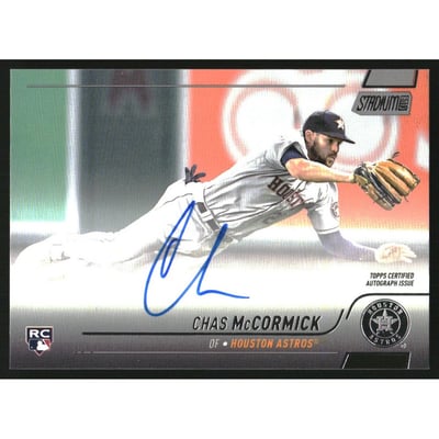 2022 Stadium Club Autographs #SCBACMC Chas McCormick