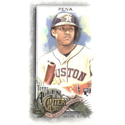 2022 Topps Allen and Ginter Mini #349 Jeremy Pena SP