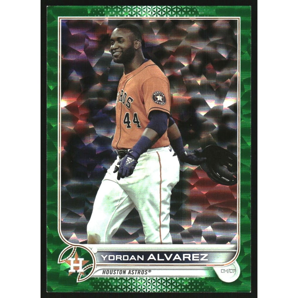 2022 Topps Green Foilboard #400 Yordan Alvarez