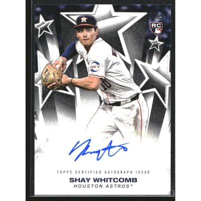2025 Topps Baseball Stars Autographs #BSASW Shay Whitcomb