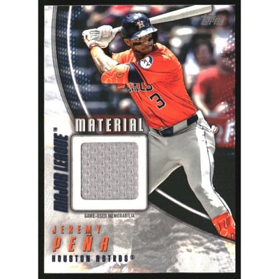 2025 Topps Major League Materials #MLM2JP Jeremy Pena S2
