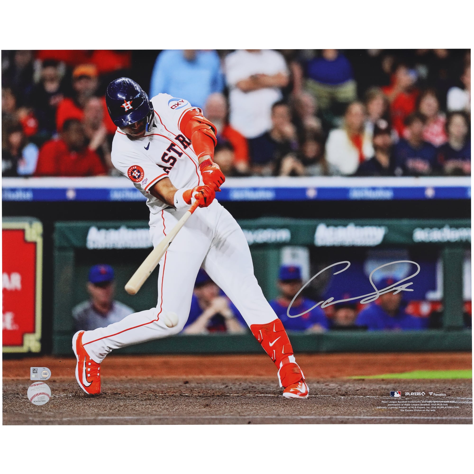 Cam Smith Houston Astros Autographed Fanatics Authentic 16