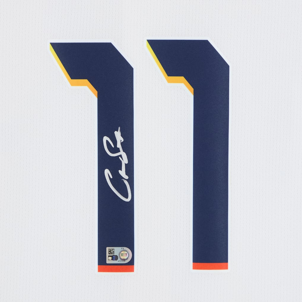 Cam Smith Houston Astros Autographed Fanatics Authentic White 2025 