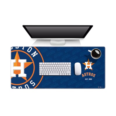 Houston Astros Fanpoint 15.7" x 35.4" Logo Series Desk Pad