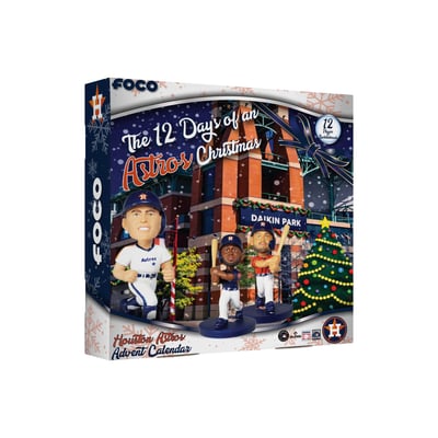 Houston Astros FOCO Retired Player Bobblehead Advent Calendar