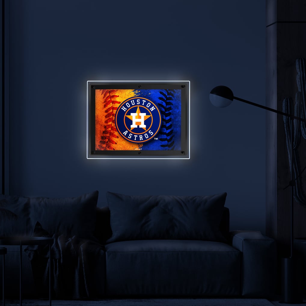 Houston Astros 19" x 14.5" Backlit LED Sign