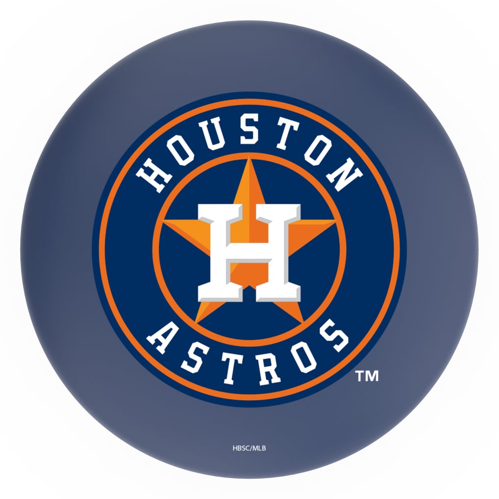 Houston Astros 30" Swivel Counter Stool with Chrome Accent