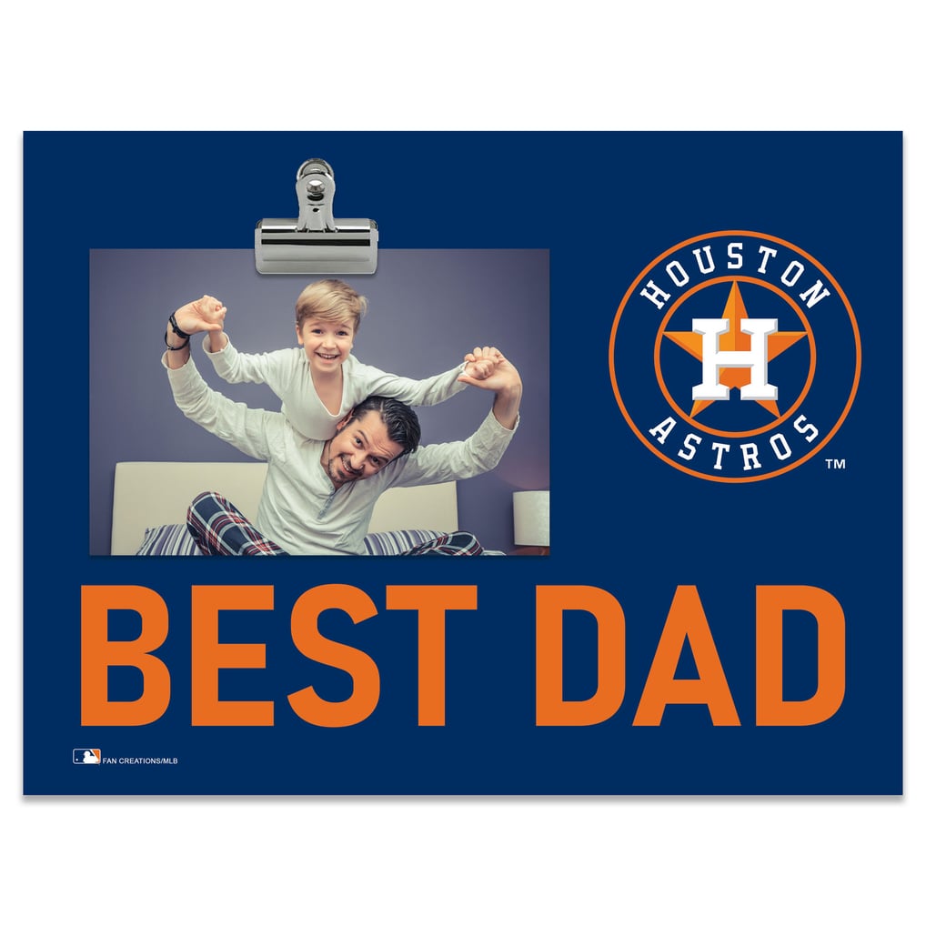 Houston Astros 8" x 10.5" Briteline Best Dad Clip Frame