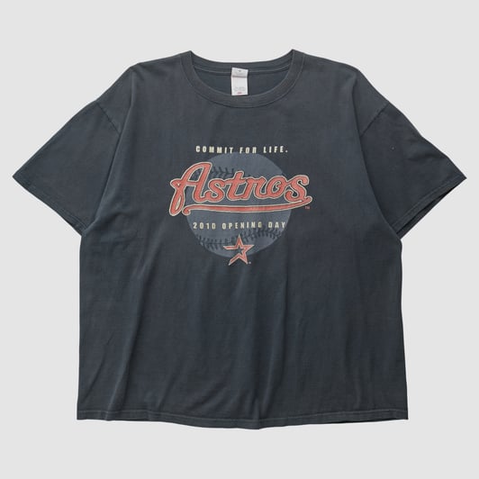 Houston Astros Anvil 2010 T-shirt - Black - XL by Fanatics Real Vintage