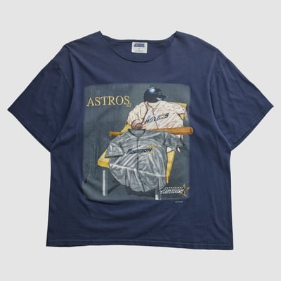 Houston Astros CSA 1996 T-shirt - Navy - L by Fanatics Real Vintage
