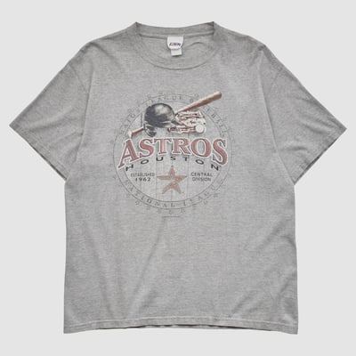 Houston Astros CSA 2005 T-shirt - Heather Gray - L by Fanatics Real Vintage